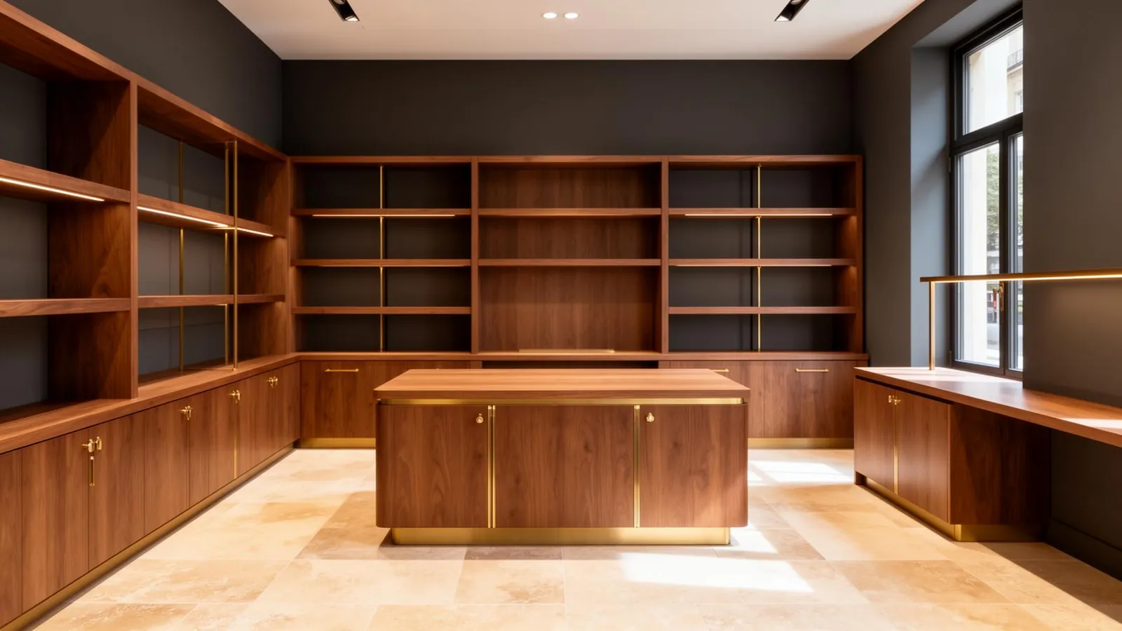 Concept vizual: Magazine și showroom-uri